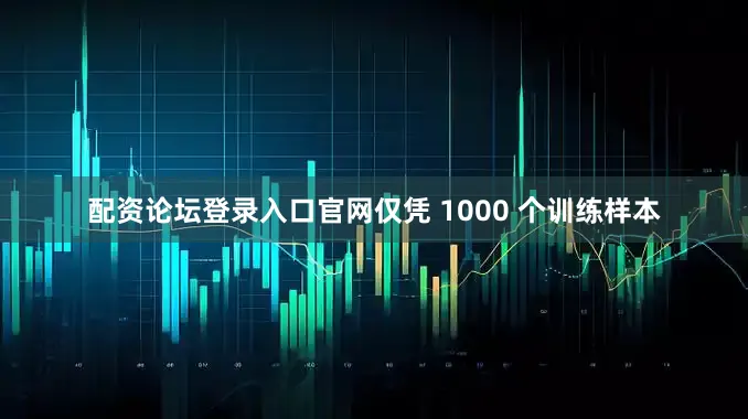 配资论坛登录入口官网仅凭 1000 个训练样本